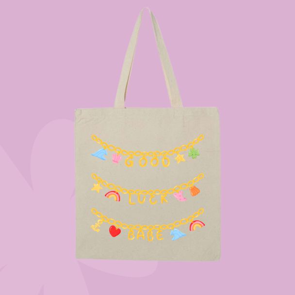 Good Luck Babe Charm Tote Bag 🍀✨