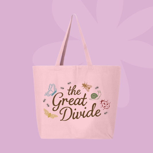 The Great Divide Large Tote Bag 🐞🦋