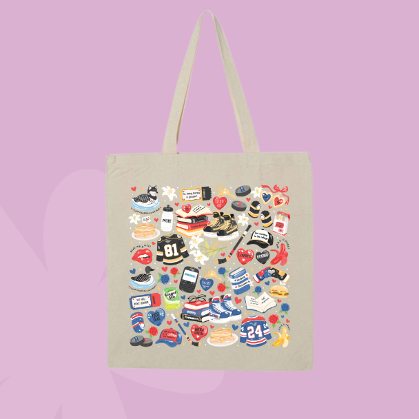 Heated Rivalry Tote Bag 🏒💘