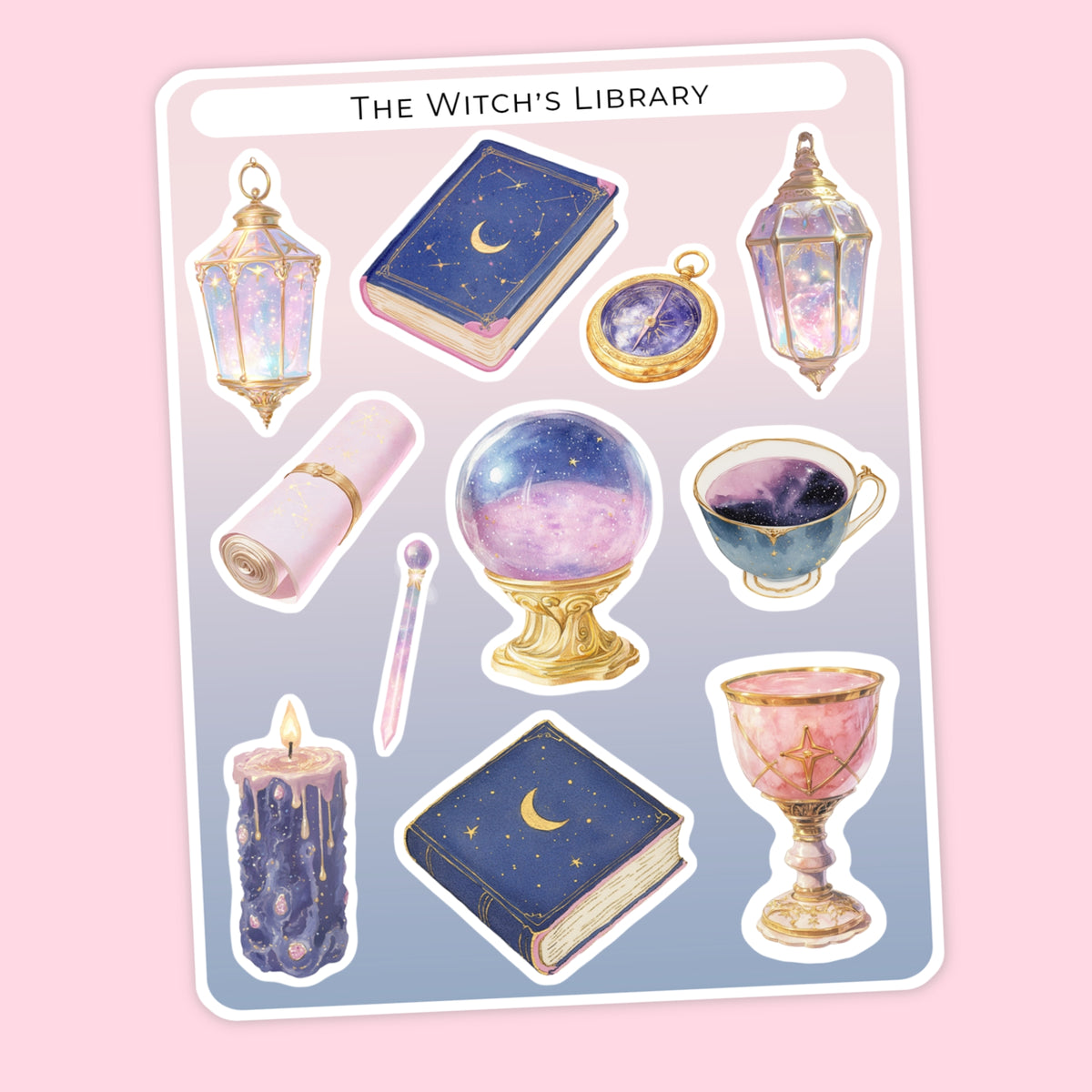 Starlight & Spells Sticker Sheets 🌙✨
