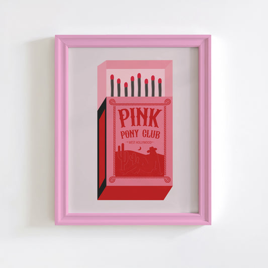 Retro Matchstick Box: Chappell Roan’s Pink Pony Club 🔥🌸