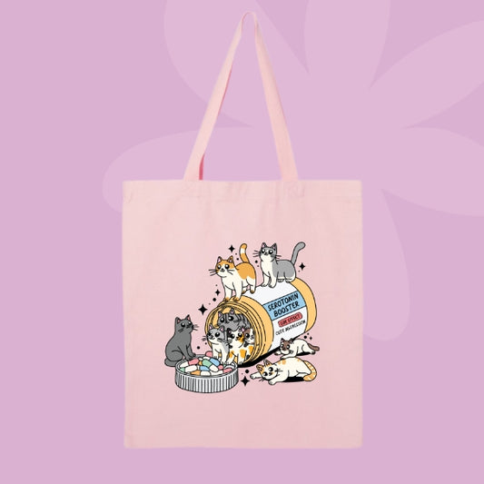 Serotonin Booster Tote 🐾💊