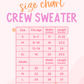 East Coast Girly Crewneck 💕