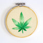 Cannabis Leaf Art front