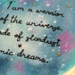 Stardust Cosmic Galaxy Art - The Femme Bohemian - The Femme Bohemian
