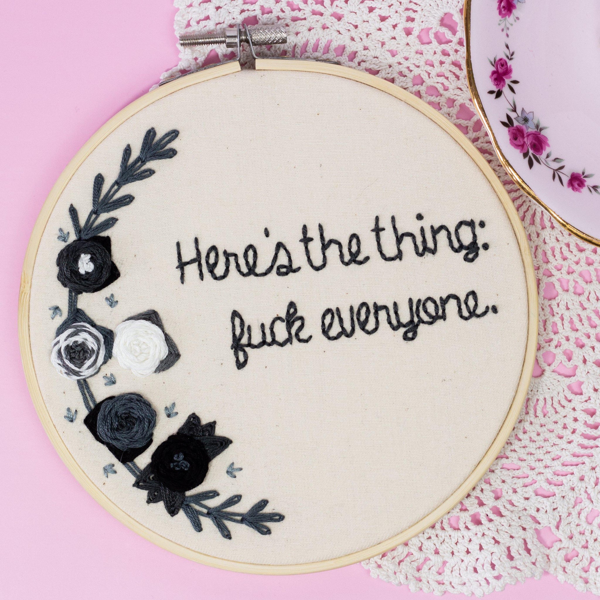 Here's The Thing, MFM Quote | The Femme Bohemian - The Femme Bohemian