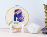 Stars are Blind, Space Girl Embroidery Hoop | The Femme Bohemian