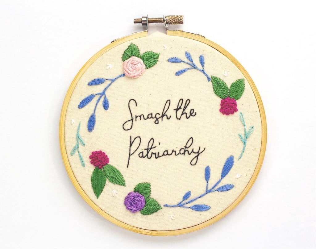 Smash the patriarchy front