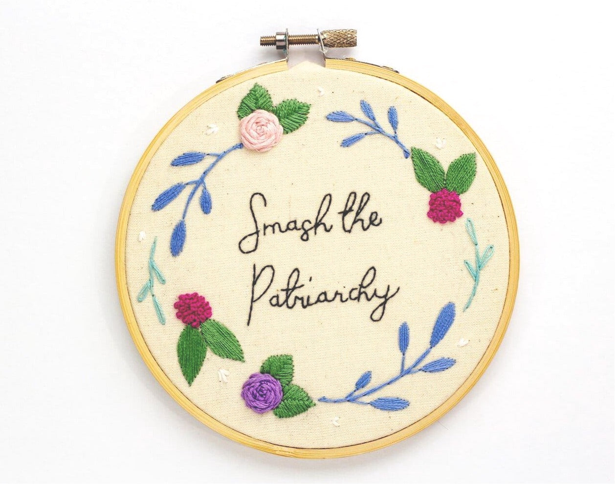 Smash the patriarchy front
