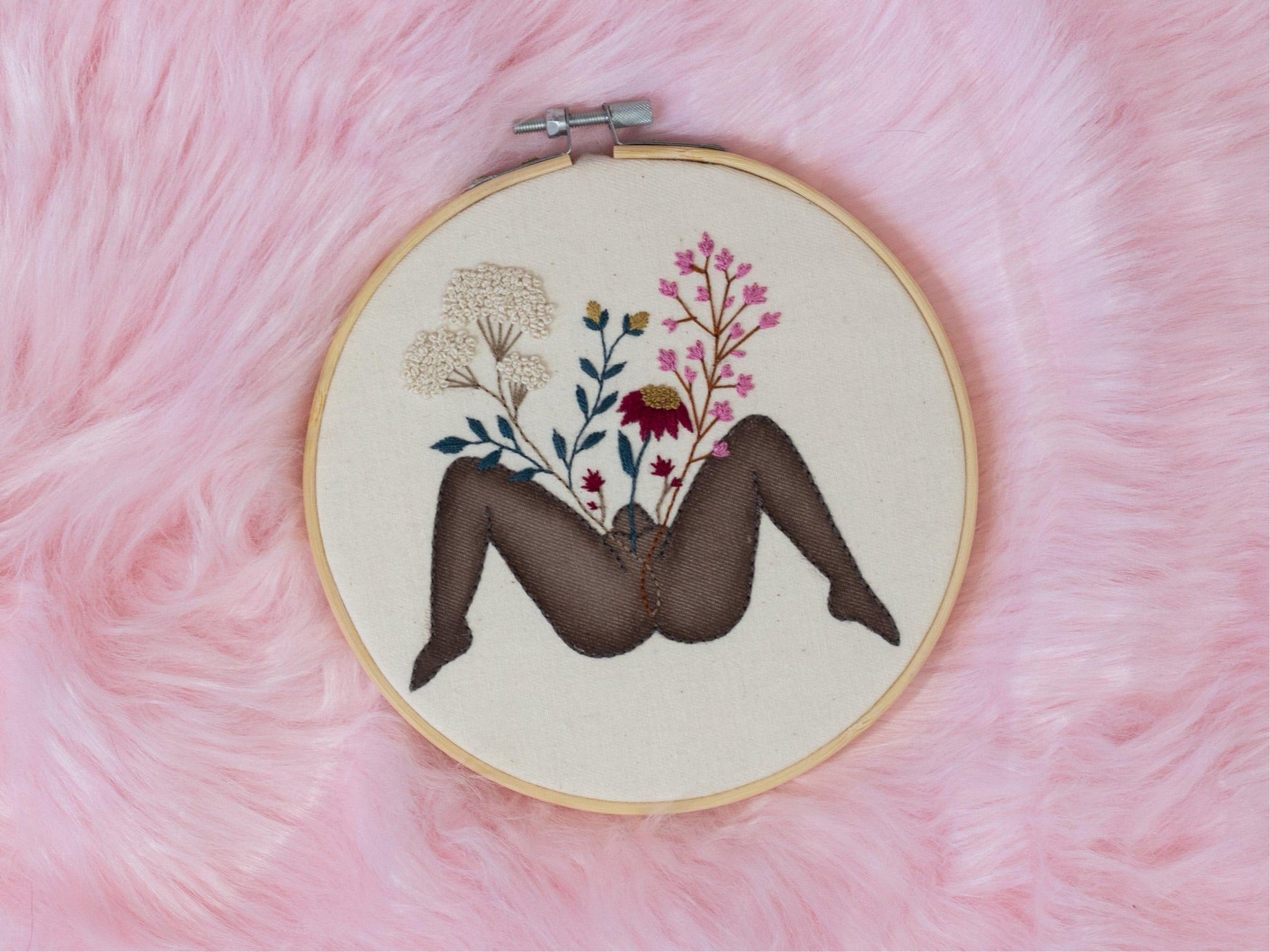 Floral Female Body, Feminine Energy Art | The Femme Bohemian - The Femme Bohemian