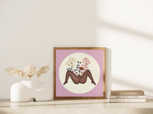 Divine Feminine - Body Positivity - Art Print