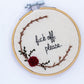 Swear Word, Mini Embroidery Hoop - The Femme Bohemian - The Femme Bohemian