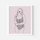 Female Body Positive - 5x7 Wall Art
