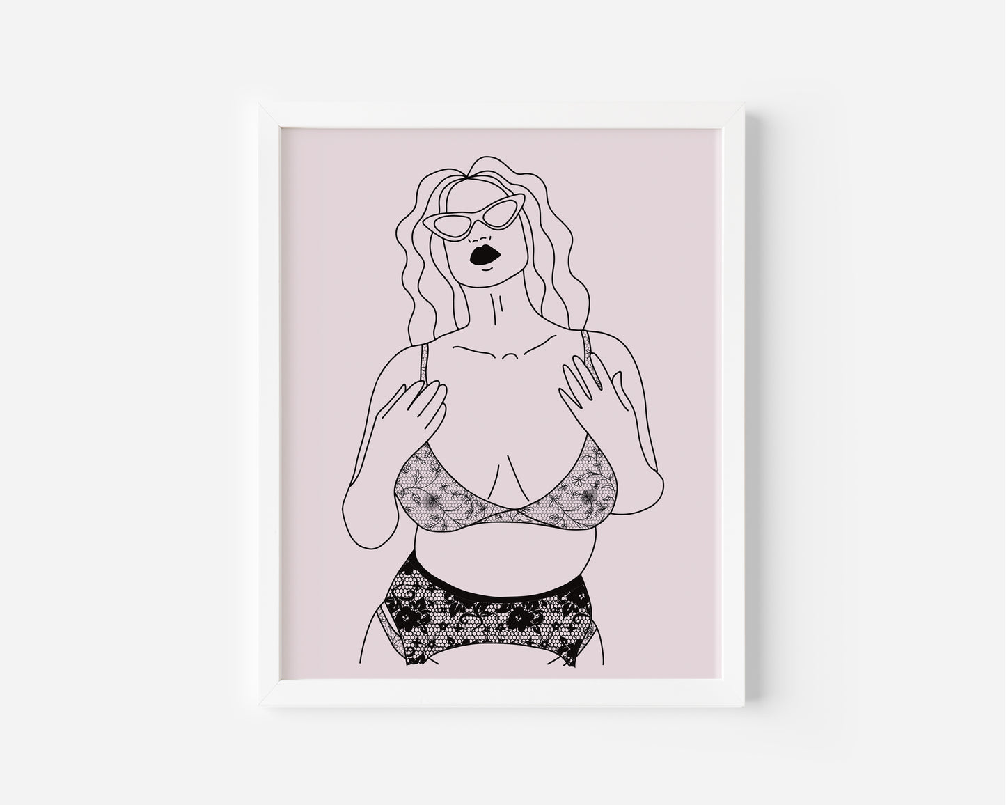 Female Body Positive - Wall Art