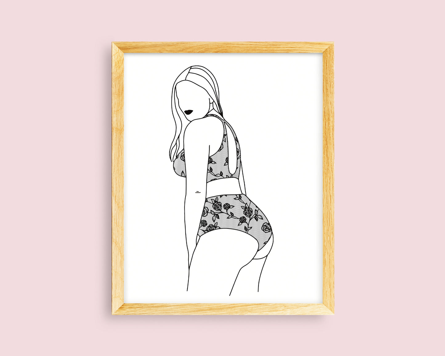 Female Body Positive - Wall Art