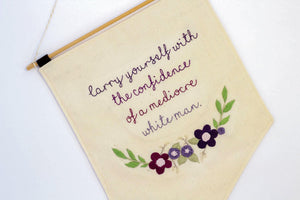 Carry Yourself | Feminist Banner | The Femme Bohemian - The Femme Bohemian