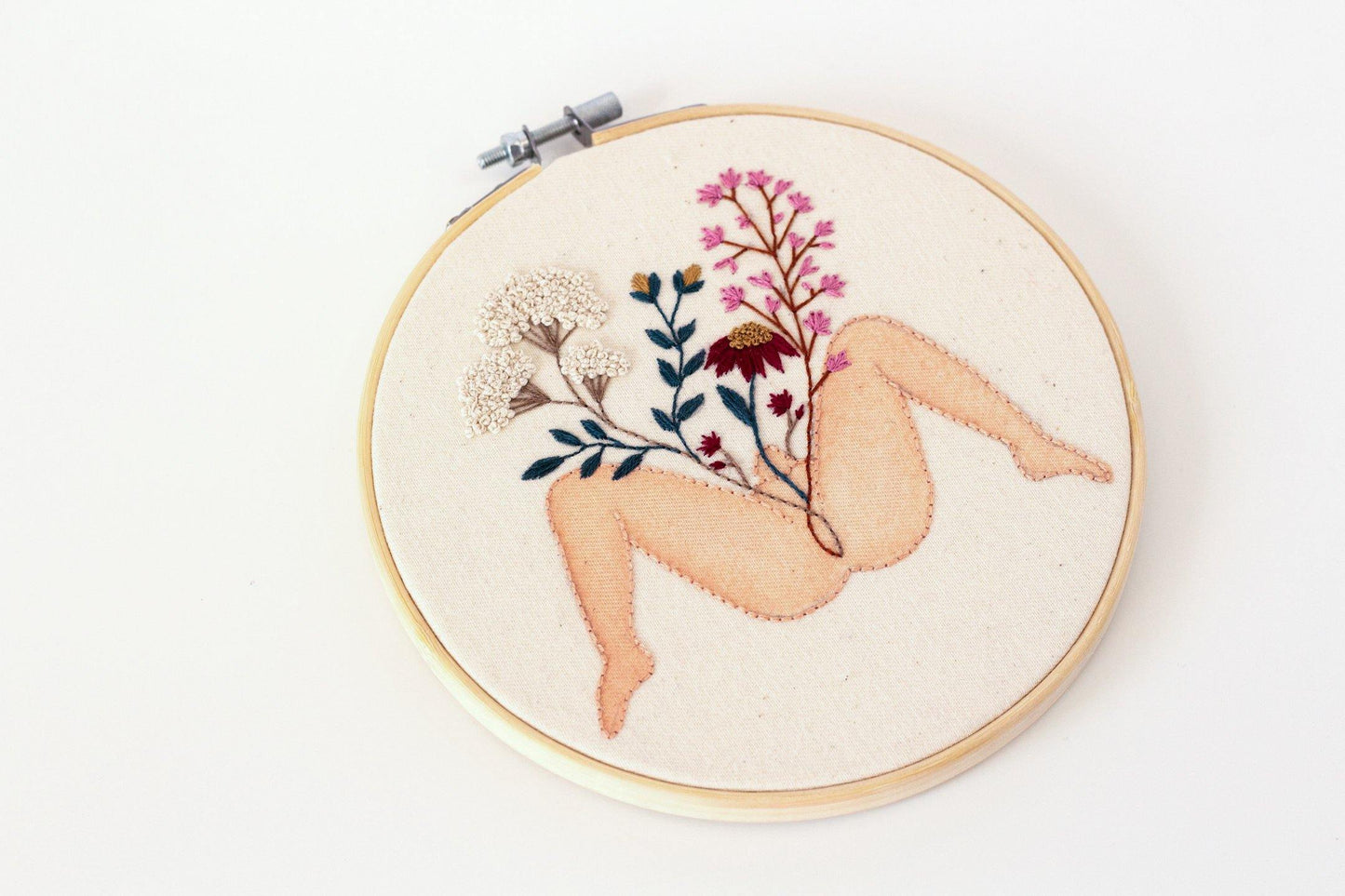 Floral Female Body, Feminine Energy Art | The Femme Bohemian - The Femme Bohemian